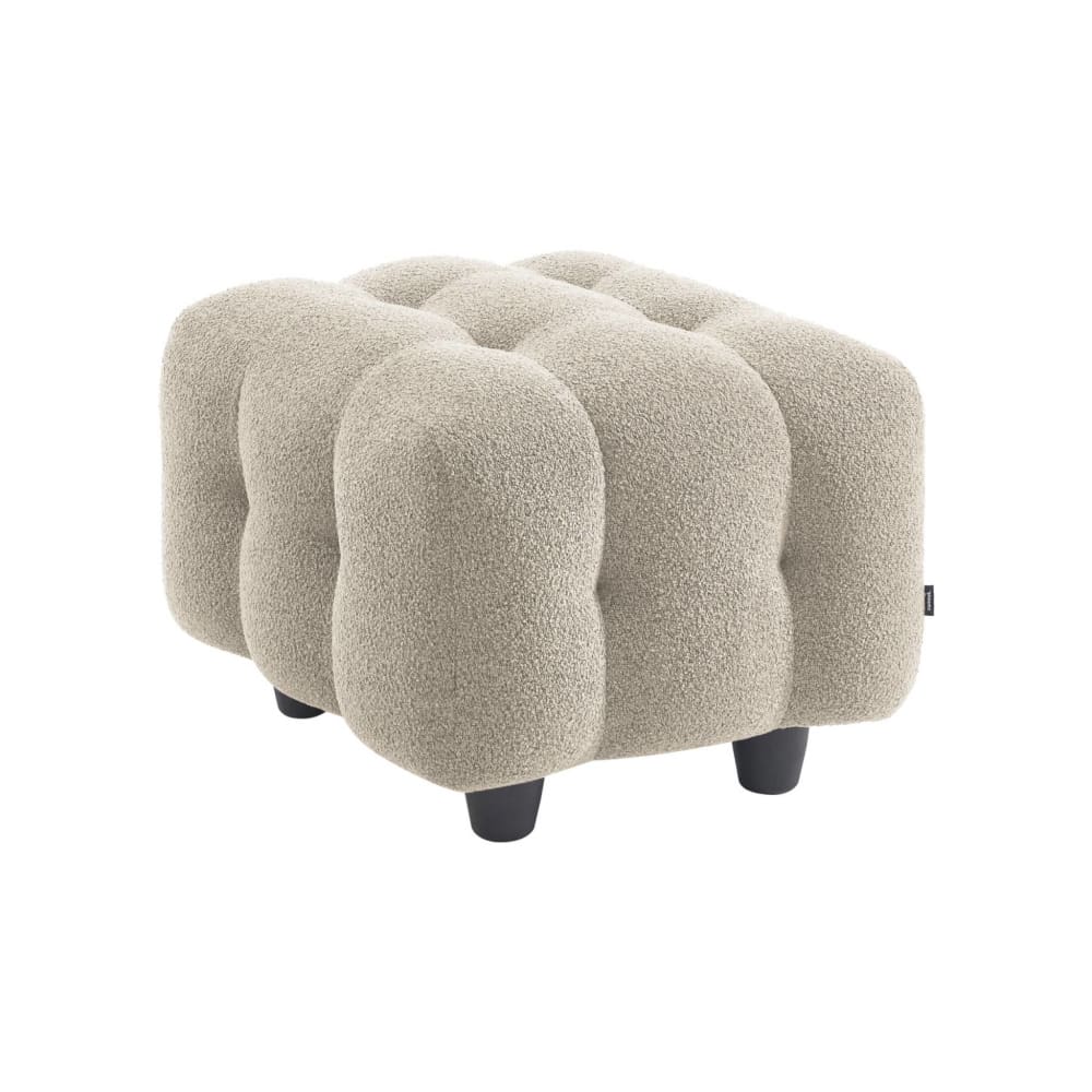 wohnli-moebel-suche-M25096792 Wohnli Möbelsuche - Hocker mit Bouclébezug in beige