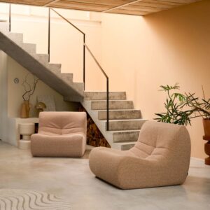 wohnli-moebel-suche-M25096812-1 2er-Set Sessel mit beigem Bezug 91x72x105cm PES - Polyester Beige sweeek Sofas und Sessel Sofas Modulare Sofas