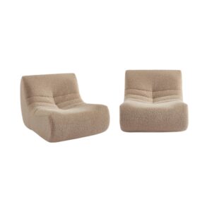 wohnli-moebel-suche-M25096812 Wohnli Möbelsuche - 2er-Set Sessel mit beigem Bezug