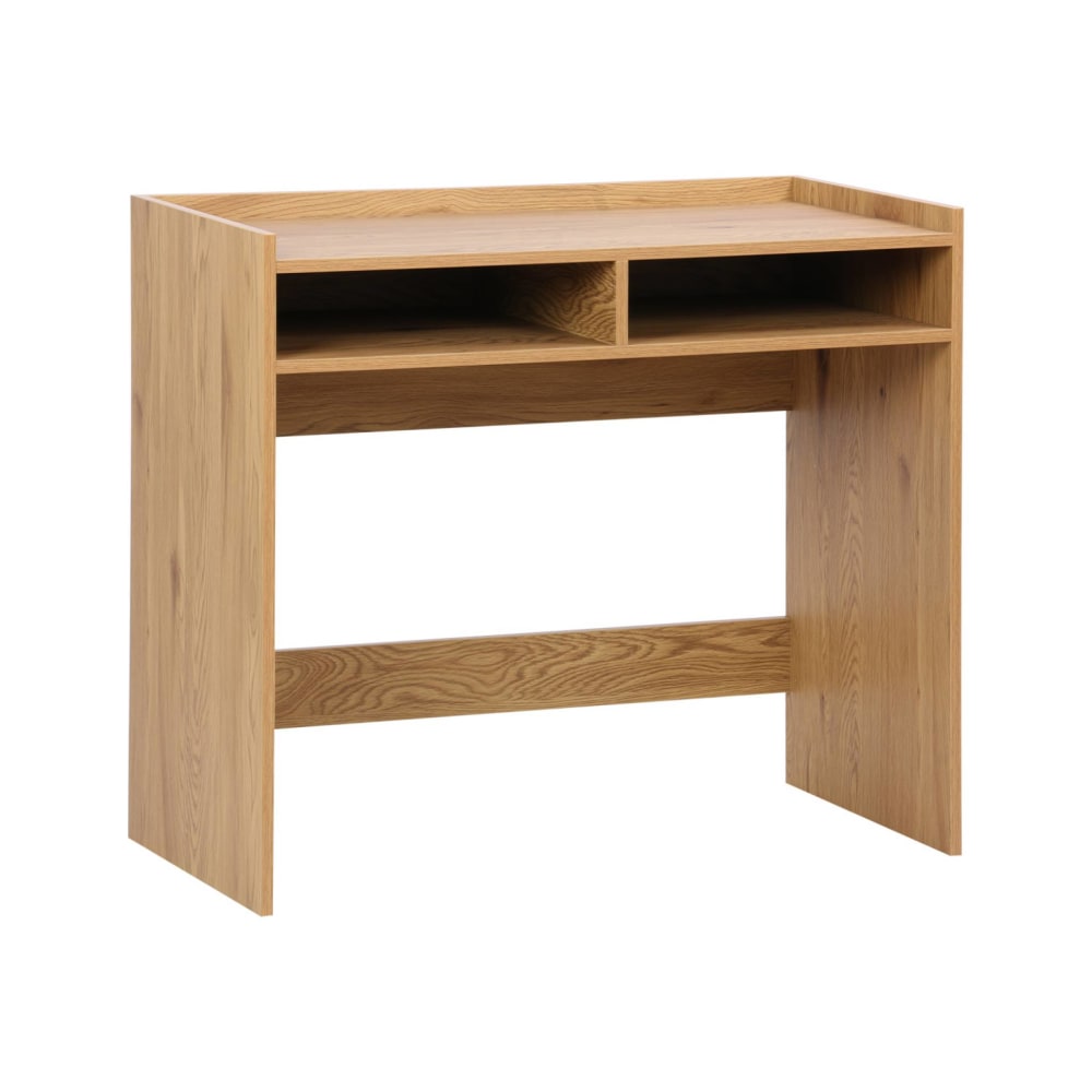 wohnli-moebel-suche-M25096957 Wohnli Möbelsuche - Schreibtisch eichenfarbenes Holzdekor 2 Ablagen