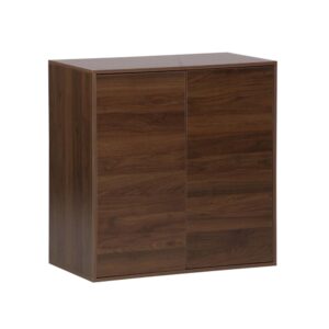 wohnli-moebel-suche-M25096989 Wohnli Möbelsuche - Schrank Aufbewahrungsmodul nussbaumfarbenes Holzdekor 2 Türen