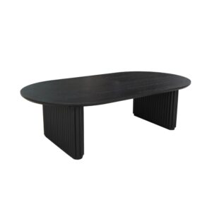 wohnli-moebel-suche-M25097039 Wohnli Möbelsuche - Ovaler Couchtisch Heveaholz und Eichenfurnier schwarz