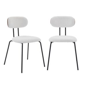 wohnli-moebel-suche-M25097077 Wohnli Möbelsuche - 2er-Set Stühle nussbaumfarben/weiß/schwarz