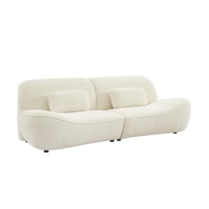 wohnli-moebel-suche-M25097109 Wohnli Möbelsuche - 3-Sitzer Sofa mit cremeweißem Bouclébezug