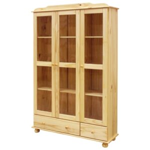 35x189x126cm Holz Braun SIT Möbel Möbel Esszimmermöbel Vitrine und Vitrinenschrank