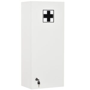 wohnli-moebel-suche-M25099486 Wohnli Möbelsuche - Wandapothekenschrank 5 Fächer Holz & Weißglas