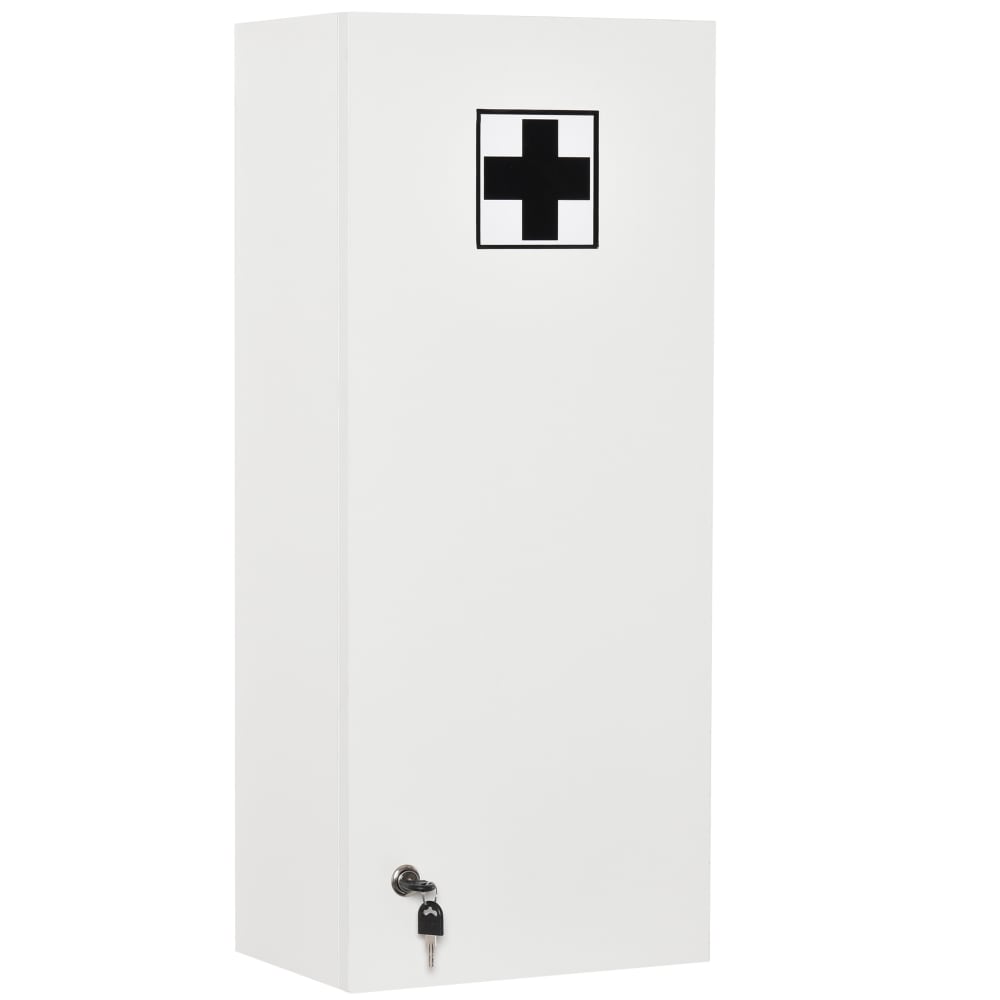 Wohnli Möbelsuche - Wandapothekenschrank 5 Fächer Holz & Weißglas