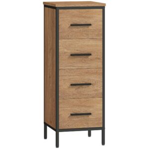 Wohnli Möbelsuche - Schmaler Badezimmerschrank 4 Schubfächer