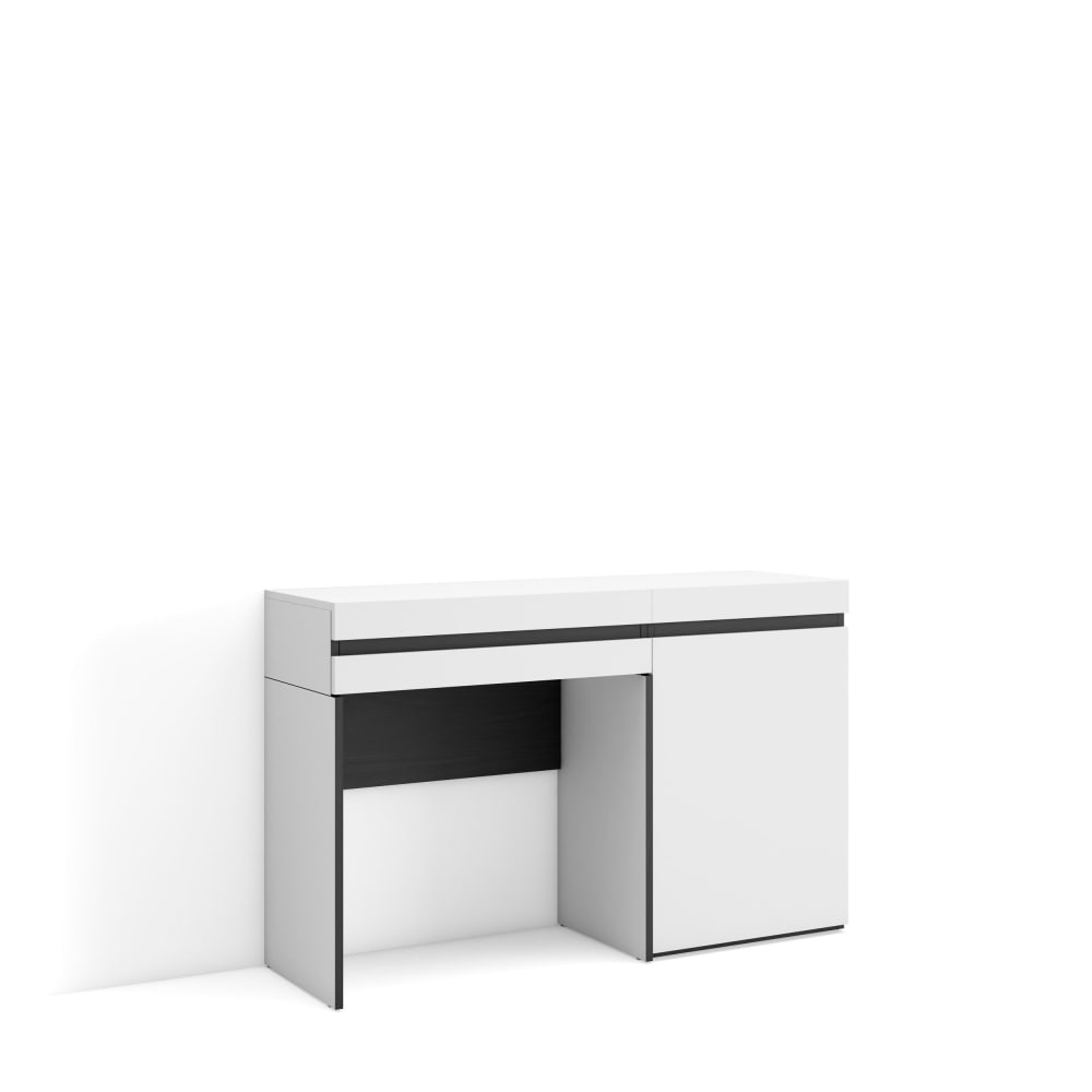 wohnli-moebel-suche-M25100292 Wohnli Möbelsuche - Schminktisch Holzeffekt 121x35x75cm Weiß