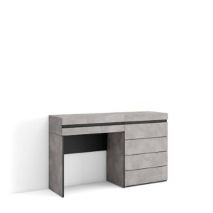 wohnli-moebel-suche-M25100296 Wohnli Möbelsuche - Schminktisch Holzeffekt 127x35x75cm Zement