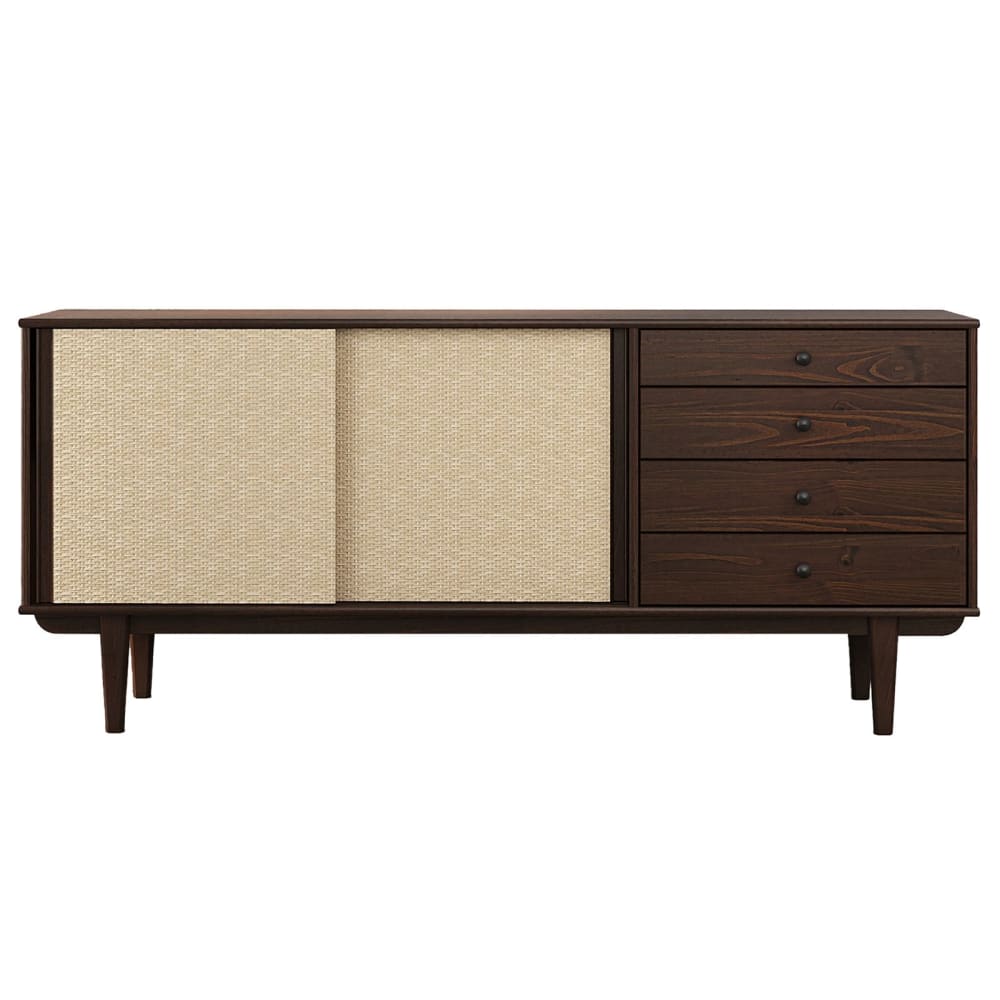 wohnli-moebel-suche-M25100638 Wohnli Möbelsuche - Sideboard mit Rattan Geflecht