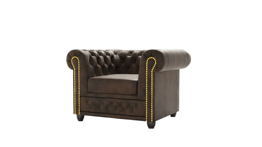 wohnli-moebel-suche-M25101635 Wohnli Möbelsuche - Chesterfield Sessel in Vintage-Optik aus Mikrofaser