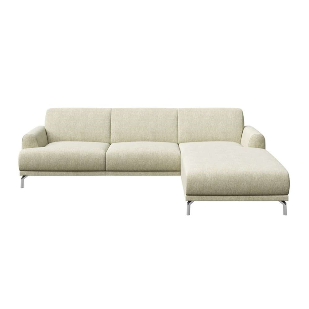 wohnli-moebel-suche-M25101846 Wohnli Möbelsuche - Ecksofa rechts aus Polyester hellbeige