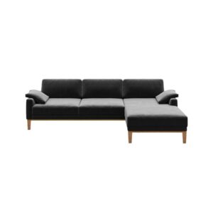 wohnli-moebel-suche-M25101888 Wohnli Möbelsuche - Ecksofa rechts aus Polyester dunkelgrau