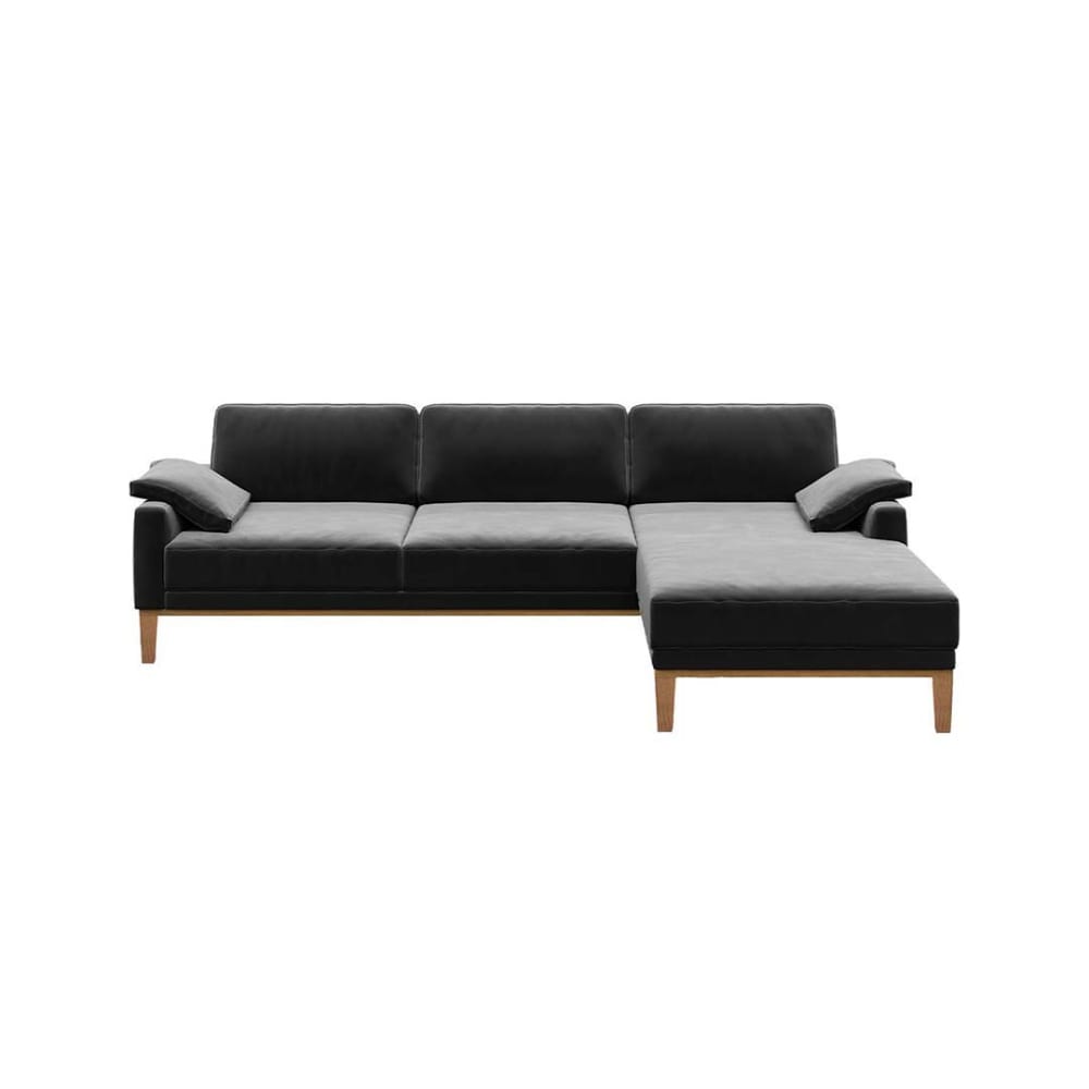 wohnli-moebel-suche-M25101888 Wohnli Möbelsuche - Ecksofa rechts aus Polyester dunkelgrau