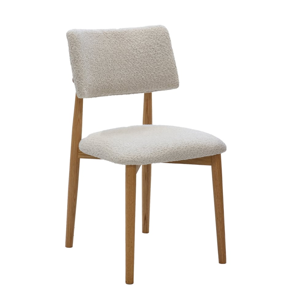 wohnli-moebel-suche-M25103363 Wohnli Möbelsuche - Esszimmerstuhl 2er Set aus Stoff mit Eichenholz