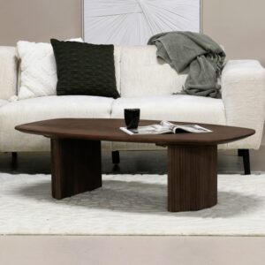 130x38x70cm Holz Braun Giga Meubel Möbel Wohnzimmermöbel Couchtische