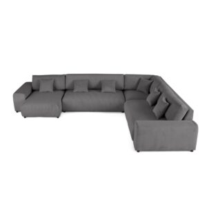 wohnli-moebel-suche-M25104771 Wohnli Möbelsuche - Garance - canapé modulable d'angle droit - 8 places - en velours