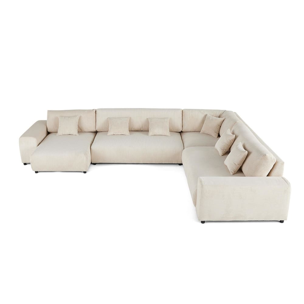 wohnli-moebel-suche-M25104814 Wohnli Möbelsuche - Garance - canapé modulable d'angle droit - 8 places - en velours