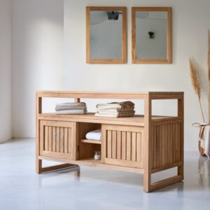 Wohnli Möbelsuche - Aufbewahrungsmöbel aus massivem Teakholz