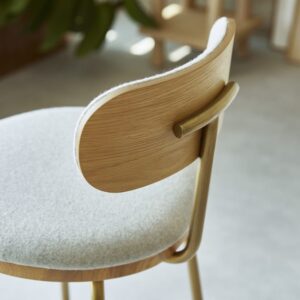 46x81x51cm Stoff Kupfer Tikamoon Möbel Esszimmermöbel Stühle