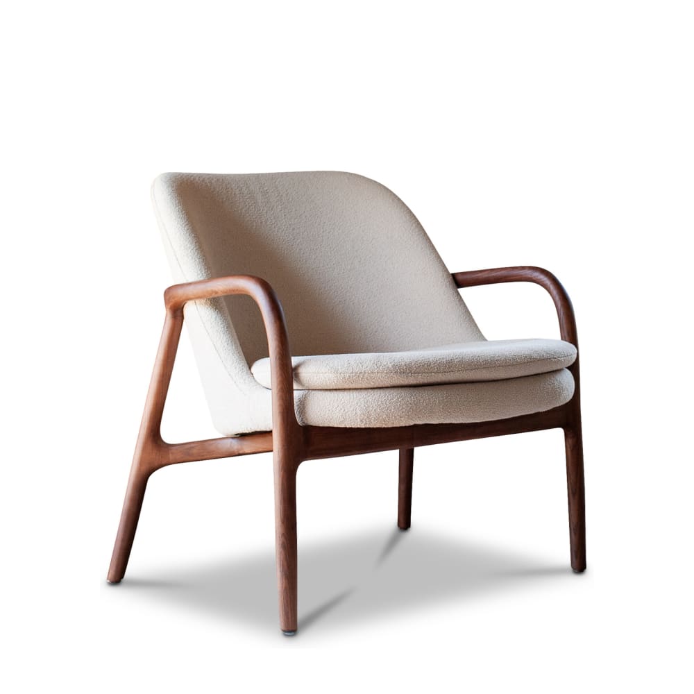 wohnli-moebel-suche-M25106193 Wohnli Möbelsuche - Sessel aus massiver Esche und Bouclé