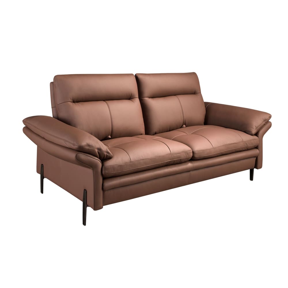 wohnli-moebel-suche-M25106232 Wohnli Möbelsuche - 2-Sitzer-Sofa aus braunem Leder