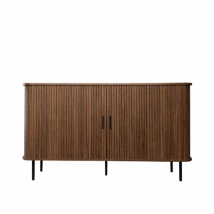 wohnli-moebel-suche-M25106269 Wohnli Möbelsuche - Sideboard aus geriffeltem Holz mit Schiebetüren 140 cm