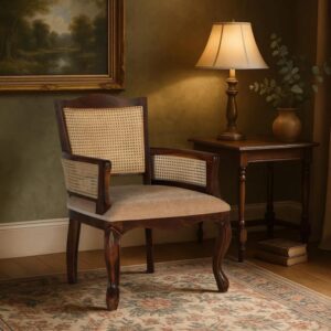 wohnli-moebel-suche-M25106287-1 Klassischer Sessel aus Akazienholz 64x88x61cm Holz Braun GINER Y COLOMER Sofas und Sessel Sessel, Poufs und Fußbänke Sessel