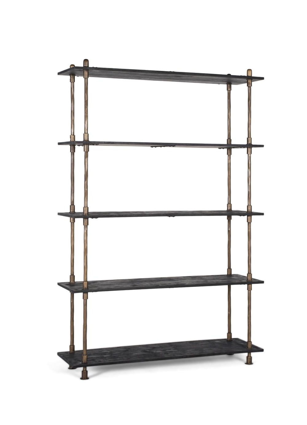 120x181x35cm Stahl Schwarz GINER Y COLOMER Möbel Wohnzimmermöbel Bücherregale