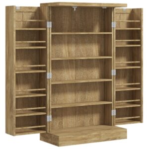 wohnli-moebel-suche-M25107984 Wohnli Möbelsuche - Küchenbuffet 12 Fächer & Holztüren Naturholzeffekt