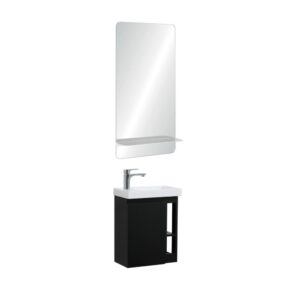 wohnli-moebel-suche-M25109533 Wohnli Möbelsuche - Handwaschbecken-Set mit Chromarmatur und Spiegel
