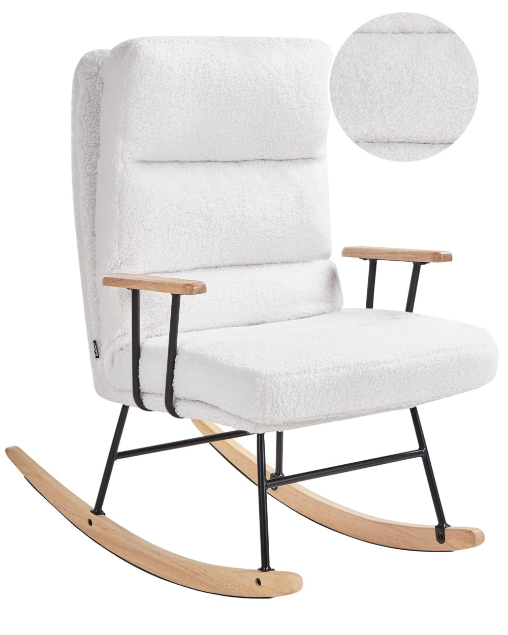 wohnli-moebel-suche-M25109746 Wohnli Möbelsuche - Schaukelsessel aus Bouclé 103cm