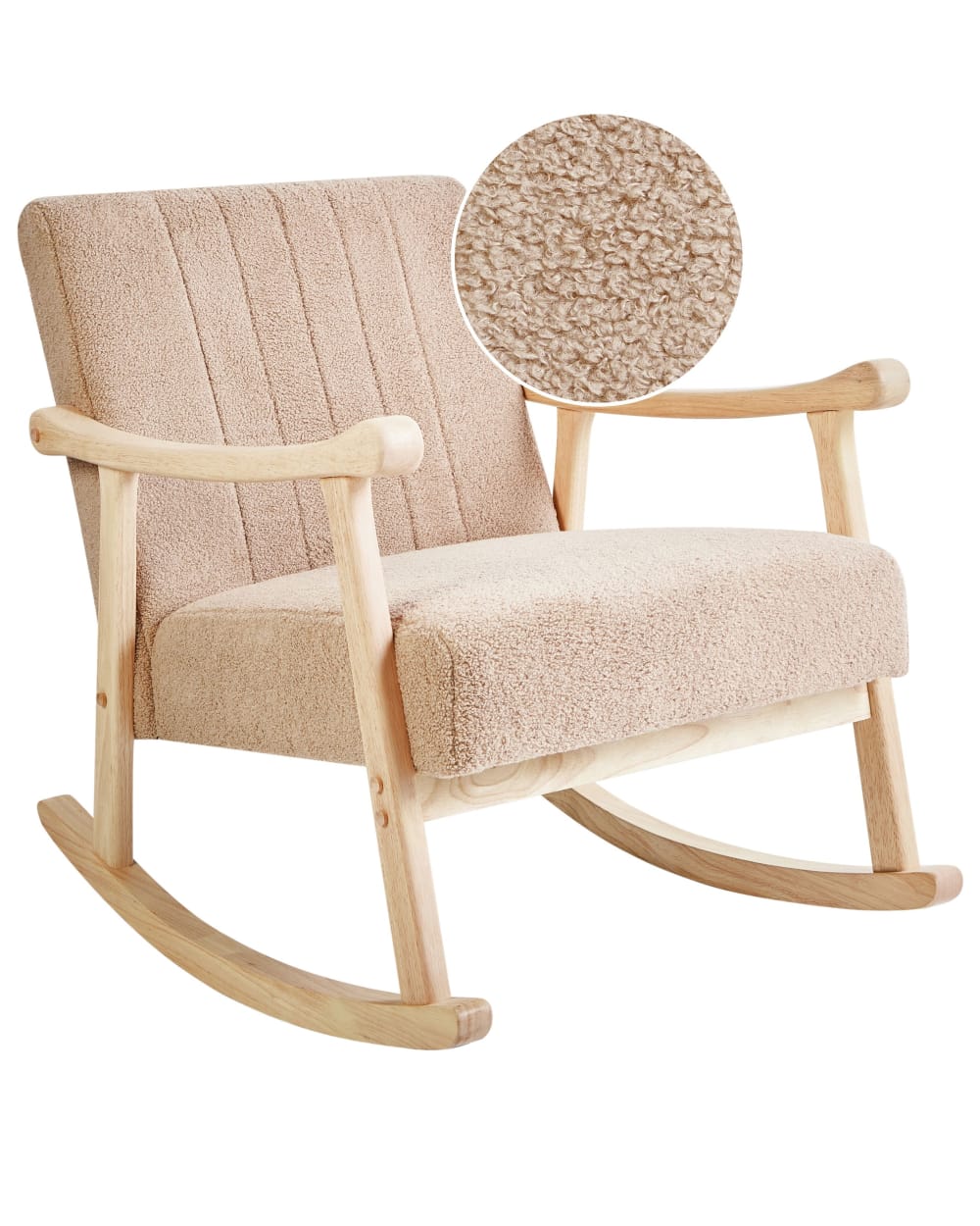 wohnli-moebel-suche-M25110446 Wohnli Möbelsuche - Schaukelsessel aus Bouclé 78cm