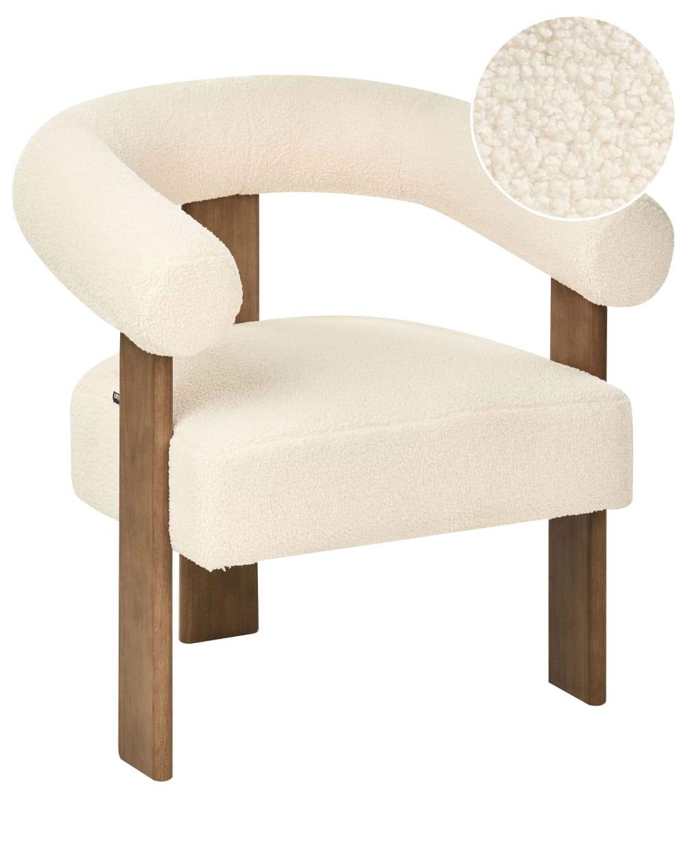 wohnli-moebel-suche-M25110483 Wohnli Möbelsuche - Sessel aus Bouclé 76cm