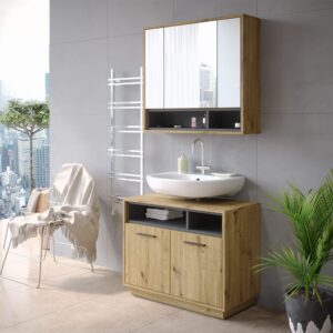 wohnli-moebel-suche-M25110774-1 Artisan Eiche/Anthrazit 80 x 72cm