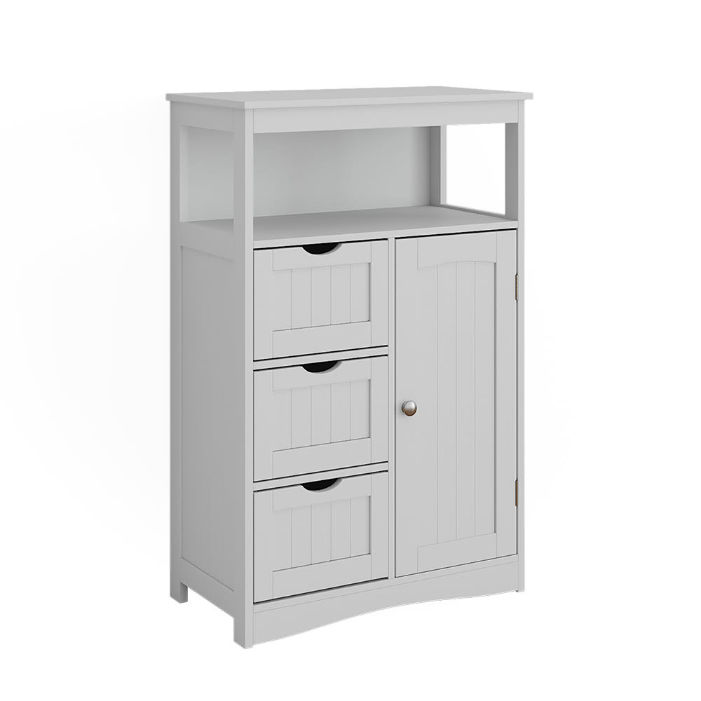wohnli-moebel-suche-M25111078 Wohnli Möbelsuche - Midischrank mit Schubladen Weiß 56x86.5cm