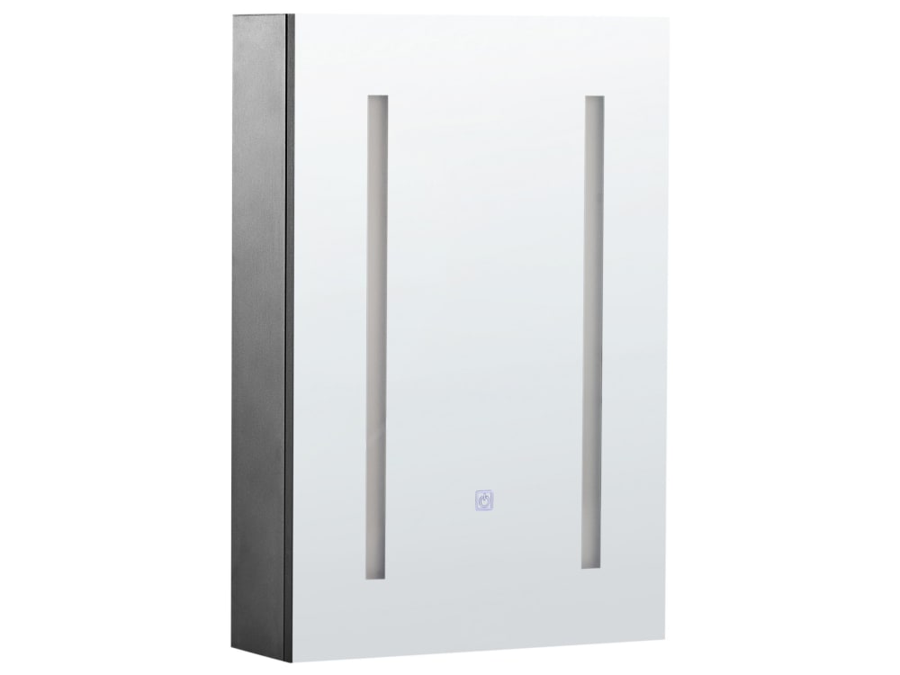 wohnli-moebel-suche-M25111149 Wohnli Möbelsuche - LED Bad-Spiegelschrank aus Holz 60cm