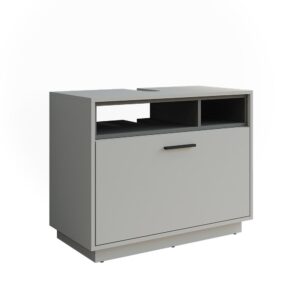 Wohnli Möbelsuche - Waschbeckenunterschrank mit Schublade Grau/Anthrazit 80x64cm