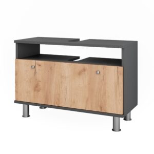 Wohnli Möbelsuche - Waschbeckenunterschrank mit Schublade Anthrazit 80
