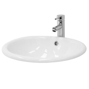 wohnli-moebel-suche-M25111268 Wohnli Möbelsuche - Waschbecken aus Keramik Weiß glänzend 49x19