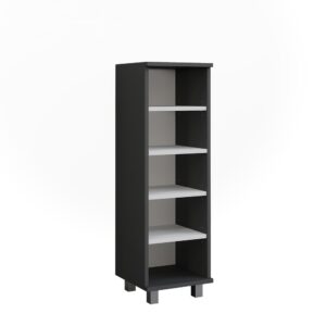 wohnli-moebel-suche-M25111705 Wohnli Möbelsuche - Midischrank mit 5 offenen Fächern Anthrazit 30