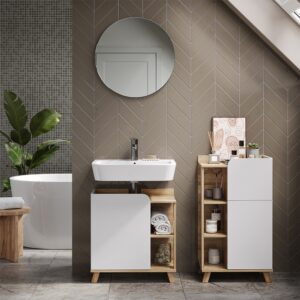wohnli-moebel-suche-M25111743-1 Sonoma/Weiß 50 x 90cm