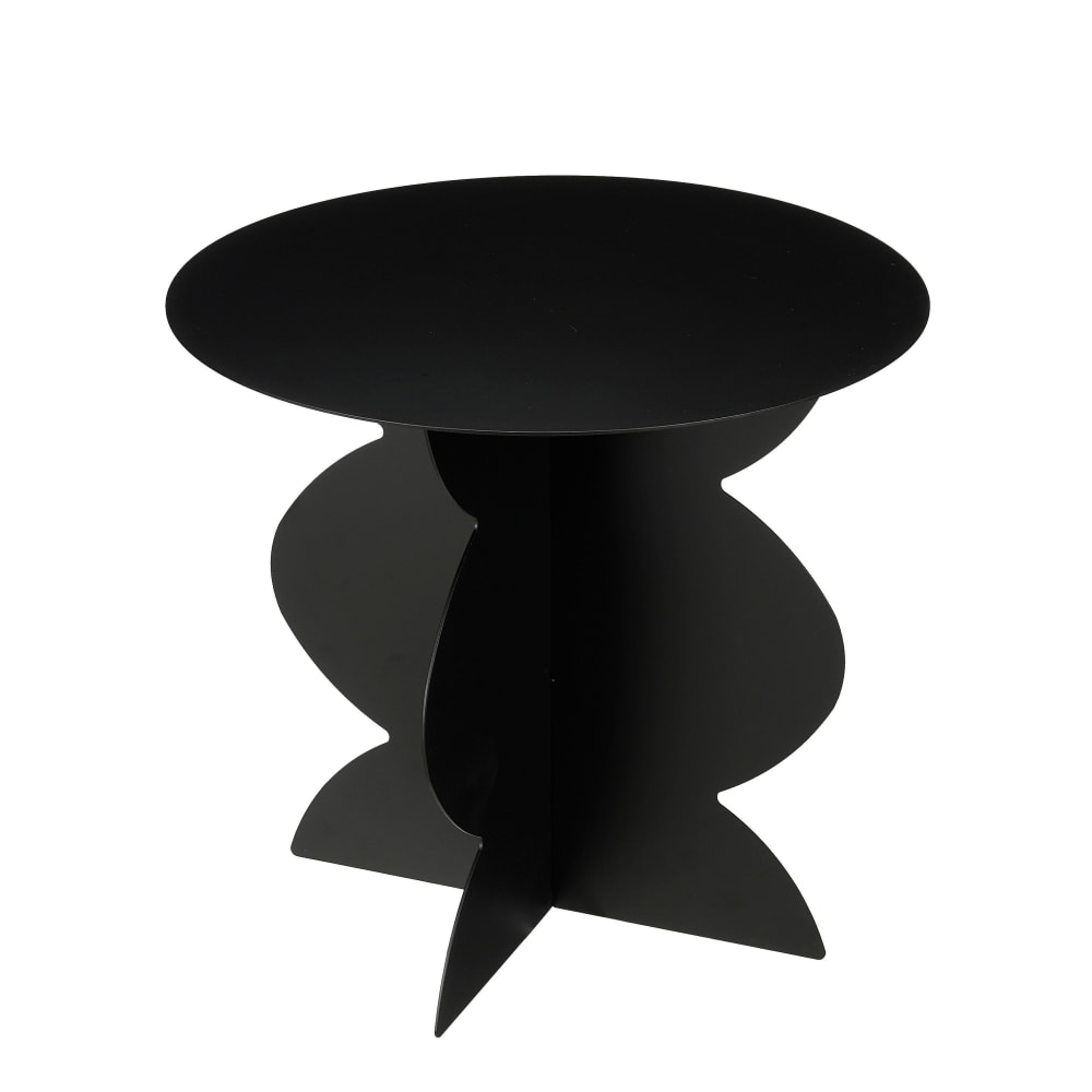 Wohnli Möbelsuche - Beistelltisch Rafi Schwarz Eisen H40xB45xL45cm