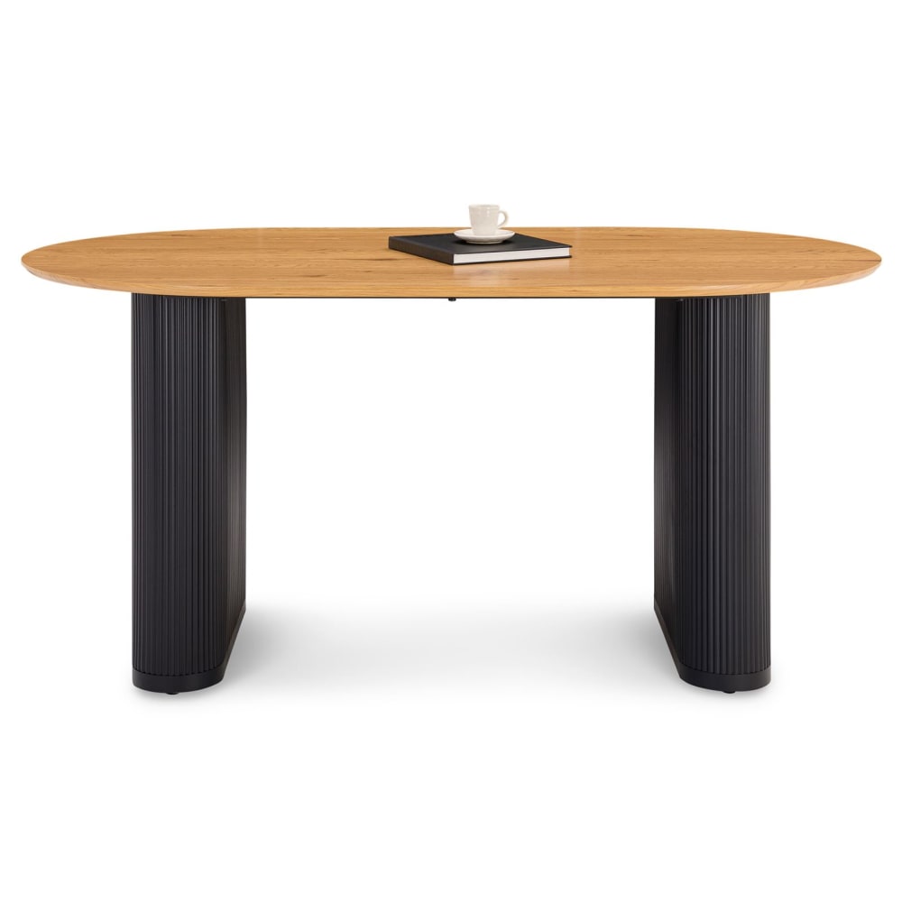 wohnli-moebel-suche-M25115269 Wohnli Möbelsuche - Esstisch mit stylischen Säulenbeinen und Lamellen