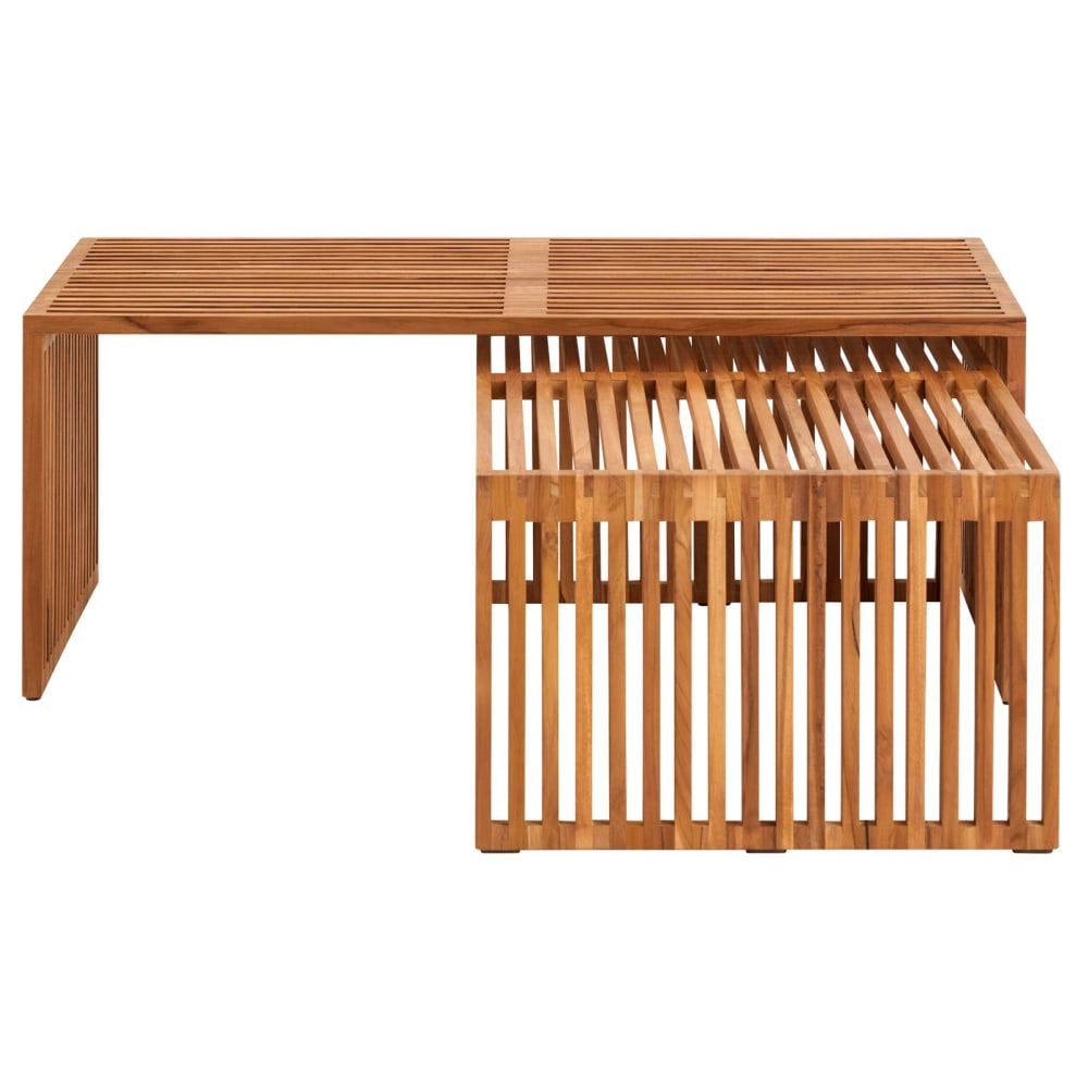 wohnli-moebel-suche-M25126331 Wohnli Möbelsuche - Couchtisch 2er Set aus massivem Teakholz
