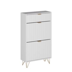wohnli-moebel-suche-M25129668 Wohnli Möbelsuche - Schuhschrank 2 Fächer Weiß 60x107.5cm