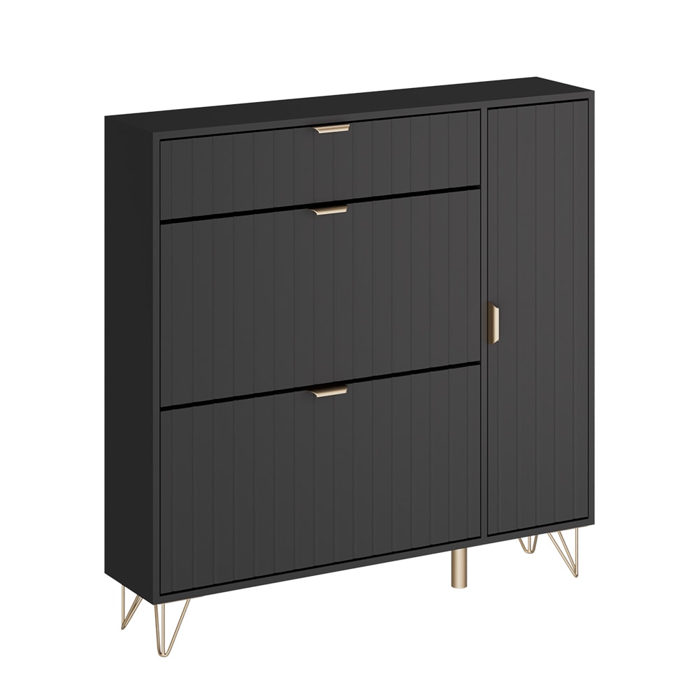 wohnli-moebel-suche-M25129696 Wohnli Möbelsuche - Schuhschrank Schwarz 108x107.5cm