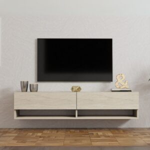 wohnli-moebel-suche-M25130506-1 Travertin-Dekor L141 cm - ARGES