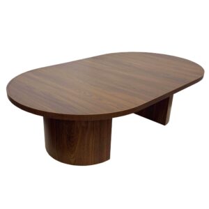 wohnli-moebel-suche-M25133309 Wohnli Möbelsuche - 120 cm moderner ovaler Couchtisch mit dunkler Holzoptik